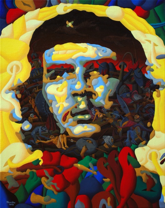 Demons of Revolution - The Whole Painting - Che Guevara